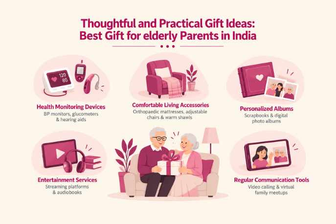 practical gift ideas for elderly parents in india