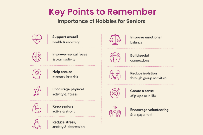 importance of hobbies for senior 