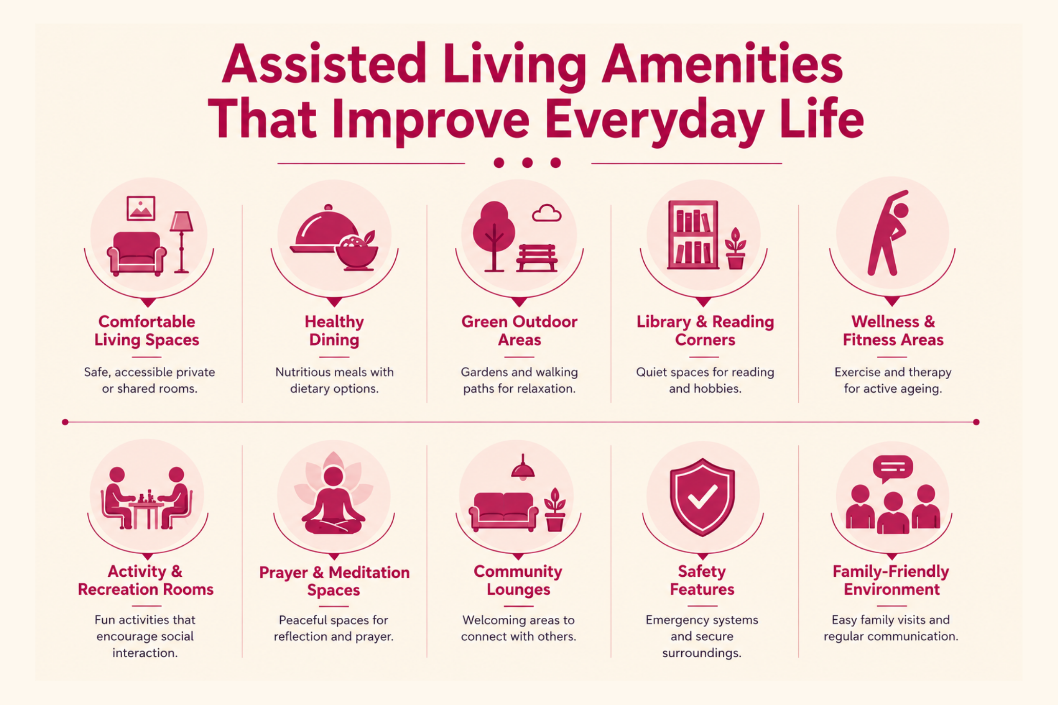assisted living amenities