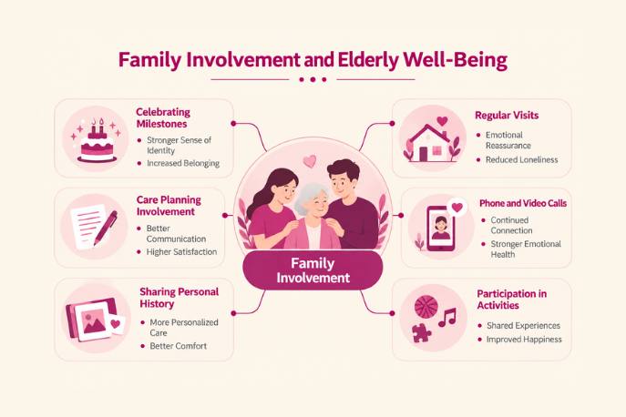 family involvement and elderly well being