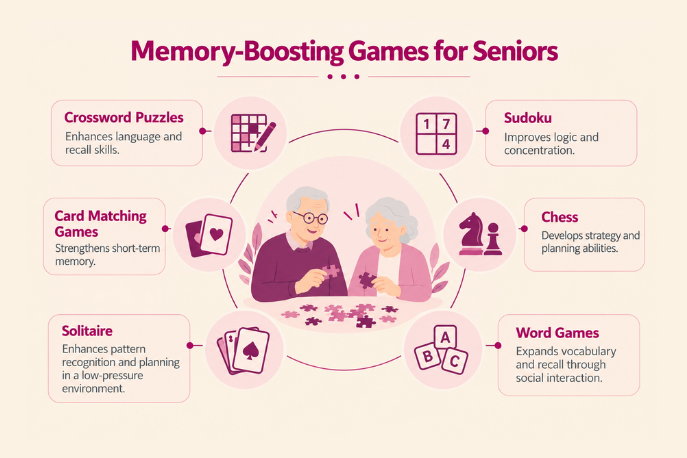 memory boosting games for seniors